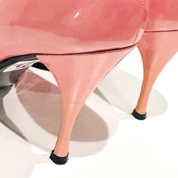 ๐ ๐ STUART WEITZMAN Pink Patent Leather Vintage Power Pumpsโ | Sz 5.5M | Spain - Picture 5 of 7